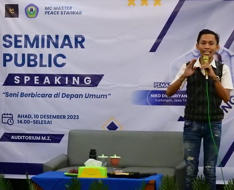 UKM MC Ajak Mahasiswa Berani Bicara di Depan Publik